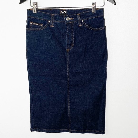 ๐ Dolce & Gabbana denim pencil skirt - Picture 2 of 12
